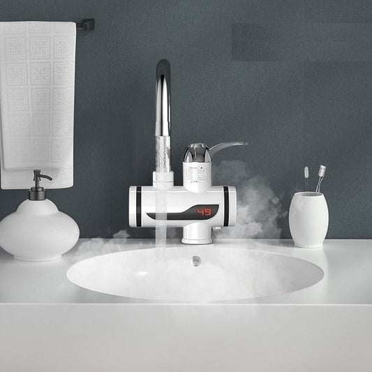 Instant 360 Electric Water Heating Tap | Kitchen & Bathroom Fast Hot Water Faucet - Mazmart